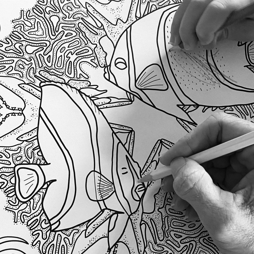 Underwater Themed Coloring Pages - The Island Spark